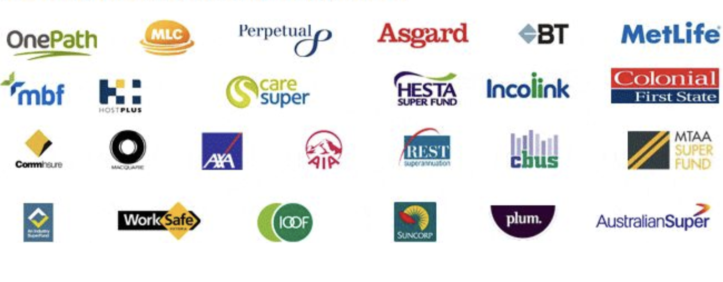 List of Superannuation Companies in Australia